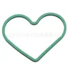Explosiones transfronterizas fábrica color caramelo pulsera de amor pulsera de corazón pulsera de silicona fábrica stock directo venta al por mayor