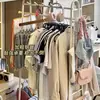 Perchero de pie para dormitorio estudiantil, perchero móvil, perchero secundario limpio, tendedero, perchero pequeño para almacenamiento de bolsas de ropa