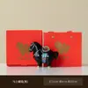 2026 Año Nuevo Año del Caballo Mascota Alcancía de Cerámica Adorno Regalo de Reunión Anual de la Empresa Souvenir Creativo Regalo Personalización