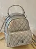 Mochila Relajada de Cadena de Alta Apariencia de Moda 2026 Verano Nueva Moda Mochila Simple Bolso de Mano