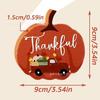 Adornos de Madera para el Día de Acción de Gracias Venta Caliente Transfronteriza Adornos de Escritorio Decoración para Fiestas Navideñas en Casa Productos de Madera con Forma de Calabaza
