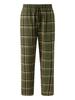 Exportación Europea y Americana Transfronteriza Amazon Wish Pantalones Casuales de Raya Cuadros para Hombre Pantalones Casuales de Moda Tobillo con Lazo de Tendencia