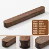 Manijas de Madera de Nogal, Gabinetes de Cajones de Madera Maciza, Puertas de Gabinete de Madera, Manijas de Armario de Madera Natural, Gabinetes de Madera, Minimalista Estilo Japonés