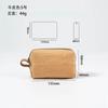 Bolsa de Tocador Personalizada Papel Kraft Papel Dupont Bolsa de Regalo Ecológica Almacenamiento Multifuncional Logo Personalizado