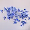Simulación de Flores de Cuerno Alto y Pequeño Decoración de Boda Hotel Hogar Techo Modelo de Hortensia Habitación Flores de Simulación