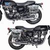 Muscle car Lobo adecuado para Kawasaki W800 alforja alforja retro caja lateral modificación bolsa para casco cinturón impermeable liberación rápida especial