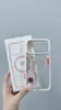 Funda magnética mate adecuada para Apple iPhone 17 Pro, cubierta protectora anticaídas y resistente a la suciedad, funda rígida resistente a los arañazos con agujero grande