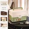 Caja de Almacenamiento de Contraseñas, Caja de Almacenamiento de Plástico con Tapa, Gran Capacidad, Caja de Almacenamiento para el Hogar con Cerradura, Caja de Almacenamiento para Objetos de Valor y Documentos