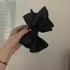 Permítame deslumbrarle con este mismo estilo Pinza para el Cabello Negra con Lazo Otoño/Invierno, Pinza de Tiburón a la Moda, Accesorio para el Cabello de Diseño Único