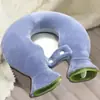 Bolsa de Agua Caliente con Patrón de Bultos, Bolsa de Agua Caliente Rellena de Agua, Tipo Tira Larga, Específicamente para la Columna Cervical, para Compresas Calientes en el Estómago, Cintura y Cuello