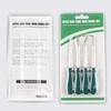 Chave de fenda de vedação de óleo com cabo quadrado pequeno verde mini gancho em formato especial chave de fenda de vedação de óleo de quatro peças fabricante de gancho de vedação de óleo