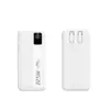 Batería externa de 10000 mAh con carga superrápida, doble cable, gran capacidad, tecnología PD inteligente, portátil y versátil