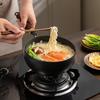 Olla de Leche Barrigona Hecha a Mano Zhangqiu Sin Recubrimiento Sartén Doméstica Olla de Hierro Forjado a Mano Fuente Original Sartén