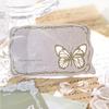 Poesia de Açúcar Streamer Micro Série Material Papel Notas Retro Vazado Caderno Material DIY Base de Decoração 10 Folhas 6 Tipos