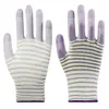 Guantes de PU con estampado de cebra y palma recubierta, que ofrecen propiedades antideslizantes, resistentes al desgaste, transpirables, ligeros y elásticas para un ajuste ceñido, adecuados para el trabajo y la protección laboral, y diseñados tanto para hombres como para mujeres.
