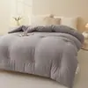 Colcha de grado A de algodón 100% con fibra de soja, con 30% de fibra de alcohol polivinílico modificada con proteína, núcleo de colcha de algodón puro, adecuada para uso en primavera y otoño, y también para invierno