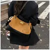 Bolso de Mano Retro Sencillo Bolso Cubo para Mujer 2026 Nuevo Estilo Bolso Tote con Cadena de Rombo Bolso de Hombro Único Bolso Cruzado Lujo Ligero