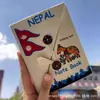 Cuaderno Nepalí, Papel a Base de Planta Kata, Hecho a Mano, Sencillo, Alto Valor Estético, Diario de Nicho, Cuaderno de Estudiante, Libro de Contabilidad