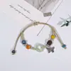 Pulsera de Cerámica Jingdezhen Nueva Pulsera de Cerámica Jingdezhen China Simple Joyería Puesto Regalo para Estudiantes Joyería