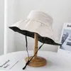 Sombrero de Sol de Goma Negro UV para Mujer, Sombrero de Sol para Exteriores, Sombrero de Viaje, Sombrero de Playa, Sombrero Plegable de Ala Ancha, Transpirable con Protección Solar
