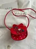 2026 Nuevo Modelo Ins Estilo Coreano Nicho Lindo Bolso Cruzado Dibujo Animado Pony Bolso de Hombro para Niñas con Lazo