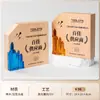 Trofeo Creativo de Madera Maciza y Cristal Hecho a Medida Premio de Alta Gama para Empleados Campeones, Competición, Reunión Anual y Premios de Honor