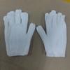 Guantes de Trabajo de Algodón Blanco con Soporte Placa de Etiqueta Cuentas Guantes de Protección Laboral Sitio Ladrillo Movimiento Guantes de Trabajo Desechables