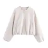Comercio Exterior Otoño 2025 Nuevo Estilo Europeo y Americano Moda Femenina Casual Holgada Manga Larga Chaqueta Versátil 3046264