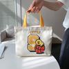 Bolso de Lona de Moda para Mujer 2026 Nuevo Modelo Bolso Tote Bolsa para Lonchera Minibolsa de Mano Bolsa para Almuerzo de Estudiante y Viajero al por Mayor