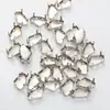 Base de Garras Hueca Engrosada con Agujeros, Color Blanco K Portarretinazo Cosido a Mano Material para Ropa/Bolsa DIY con Agujeros Laterales para Coser