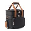 Bolsa Térmica de Camada Dupla Mais Vendida Transfronteiriça, Bolsa de Piquenique Transversal de Ombro, Bolsa de Gelo Impermeável para Manter Frio, Bolsa de Almoço para Trabalho com Bolsa de Arroz
