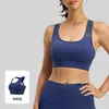 Sutiã Esportivo TATABLANOM de Alta Elasticidade para Mulheres, à Prova de Impacto, Push-Up, Almofadas de Peito Removíveis, Regata para Yoga Fitness