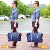 Bolsa de viaje portátil para hombre entrega de una sola pieza bandolera plegable bolsa de equipaje de negocios bandolera impermeable bolsa de viaje plegable