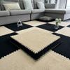 Alfombrillas Modernas Sencillas de Empalme para Sala de Estar y Dormitorio, Tapetes para Gateo de Bebés para el Hogar, Alfombrillas Cortables y Fáciles de Cuidar