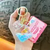 Llavero Creativo de Botella de Perfume de Tigre Rellena de Aceite Colgante Lindo para Bolso Llavero de Coche Agarrador Pequeño Regalo Venta al por Mayor