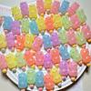 Diy pegamento crema cerdito luminoso cuerda veneno lindo pasador parche hecho a mano colgante casero accesorios de resina
