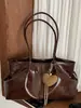 Bolsa de ombro e bolsa tote versáteis, estilo japonês, grande capacidade, minimalista e fashion, nova coleção outono 2026, para o trabalho