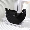 Bolso bandolera japonés, Bolso dumpling para mujer, Bolso de hombro pequeño y ligero, Bolso de axila, Bolso de hombro de lona, Trendy