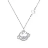 Xinghe Universe Colar Feminino All-match Atacado High-end Light Luxury Niche Design Clavícula Cadeia ins Vento Internet Celebridade Presente