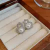 Set de Collar y Pendientes Flor de Diamante Vintage de Segunda Mano Lujo Accesible Cadena Alta para Clavícula Collar Estilo Palacio para Mujer