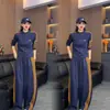 Conjunto Deportivo de Moda Estilo Coreano para Mujer Otoño Ajustado Chaqueta Rayada con Cremallera y Bolsillos Pantalones Largos de Pierna Ancha Conjunto de Dos Piezas