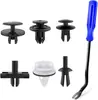 Clips de Fijación para Parachoques de Coche y Remaches de Sujeción de Nylon para Cubierta de Guardabarros de Parachoques 120 Piezas Clips