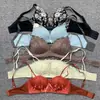 Ropa Interior de Moda de Verano: Sujetador Delgado Fruncido Sin Aros, Sujetador Anticaída con Hebilla de Tres Filas