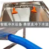 Perro Pequeño Acero Inoxidable Inodoro para Perros Limpieza Automática Drenaje Desmontable Despeje de Obstrucciones Perro Mediano y Grande Mascota Perro Orina y Heces Recipiente