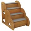 Escaleras de Madera para Mascotas, Rampas, Escaleras para Subir a la Cama para Perros y Gatos, Escaleras para Subir al Sofá, Tapetes Antideslizantes y Resistentes al Desgaste para Trepar, Escaleras para Trepar Mascotas
