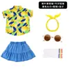 Camisas Florales Estilo Retro de Hong Kong para Niños, Disfraces de Porristas, Juegos Deportivos de Escuela Primaria, Disfraces de Danza Coral para Jardín de Infancia