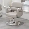 Sillón de Barbería Sillón de Peluquería Profesional para Salón de Peluquería Reposabrazos de Acero Inoxidable Elevable Giratorio Sillón de Corte de Pelo Sillón de Peluquería