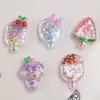 Juguetes de Comida de Simulación, Mini Pegamento de Crema que Brilla en la Oscuridad Materiales DIY, Accesorios DIY, Dijes para Zapatos, Accesorios para Fundas de Teléfono