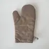 Luvas Térmicas Personalizadas para Micro-ondas, Sarja 100% Algodão 190g, Luvas Anti-Queimadura para Forno em Cor Sólida com Padrão de Logo Personalizado