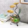 Criativo desktop vidro aquário fortuna fluindo água ornamentos frente escritório inauguração presente-dando paisagem ornamentos